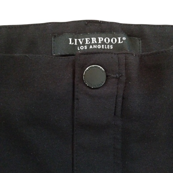 Liverpool Women's Black Pull On Stretch Skinny‎ Ankle Pants Size 12 - Picture 6 of 14